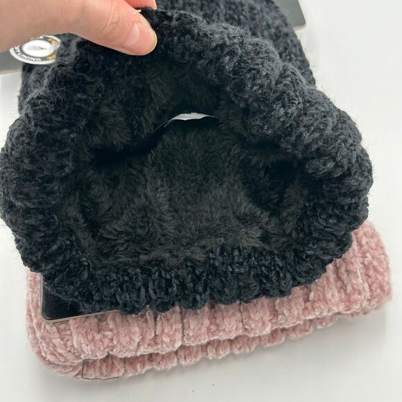 NWT‎ 2 London Fog Collection Winter Stocking Caps/Beanie Super Soft Lining Pink main image 6